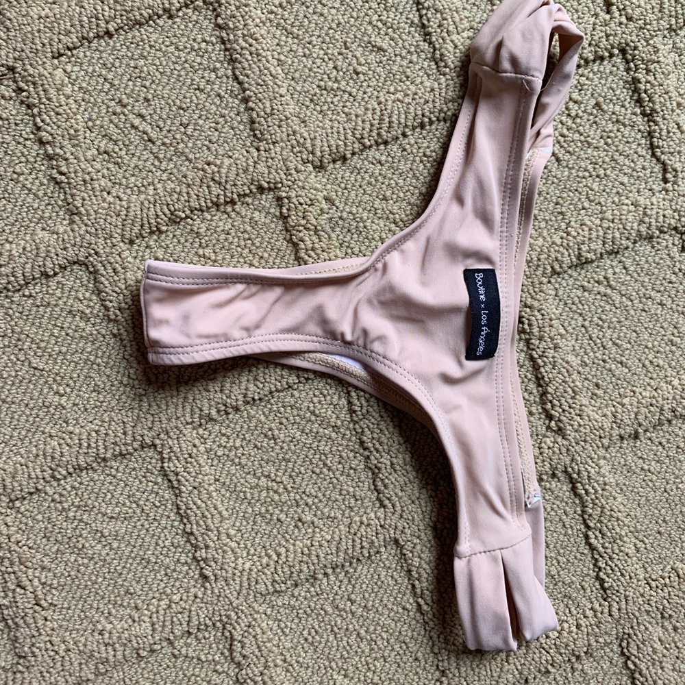 Boutine Tan Dual Strap Swim Bottoms